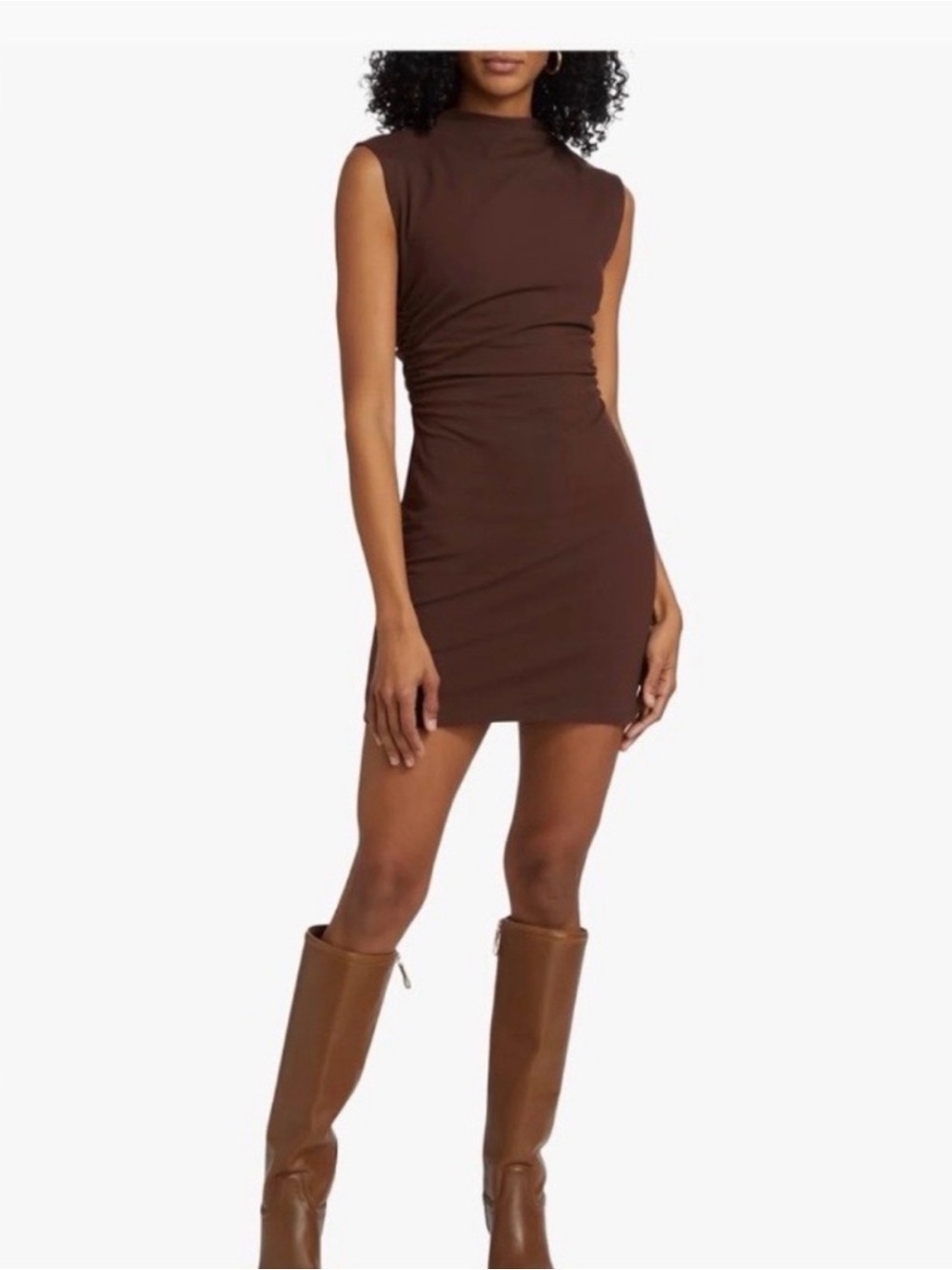 Reformation Alden knit mini dress